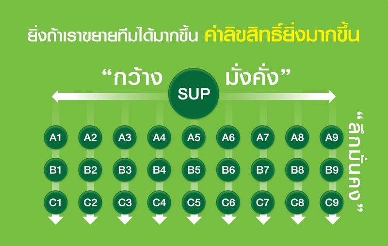 รายได้จากการขยายทีม